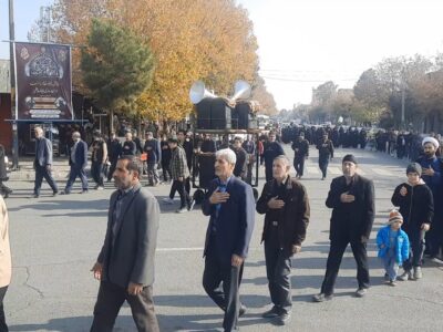 مراسم عزای فاطمیه در سلماس برگزار شد