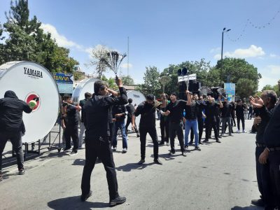 عزاداری تاسوعای حسینی در سلماس