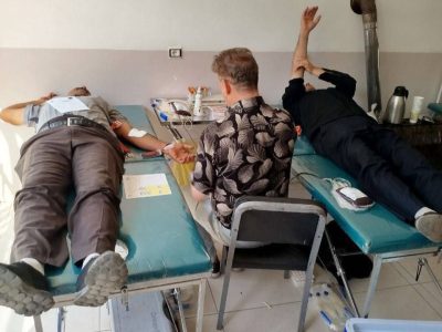 ۲۴ داوطلب سلماسی خون اهدا کردند