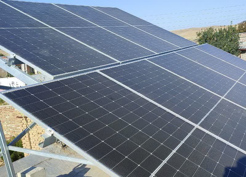 ۱۸ نیروگاه خورشیدی مددجویی در سلماس افتتاح شد