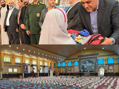 اهدای لوازم‌التحریر به دانش‌آموزان نیازمند شهرستان سلماس